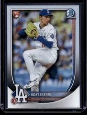 2025 Bowman Chrome Roki Sasaki Red RC Variation Rookie #12 Dodgers