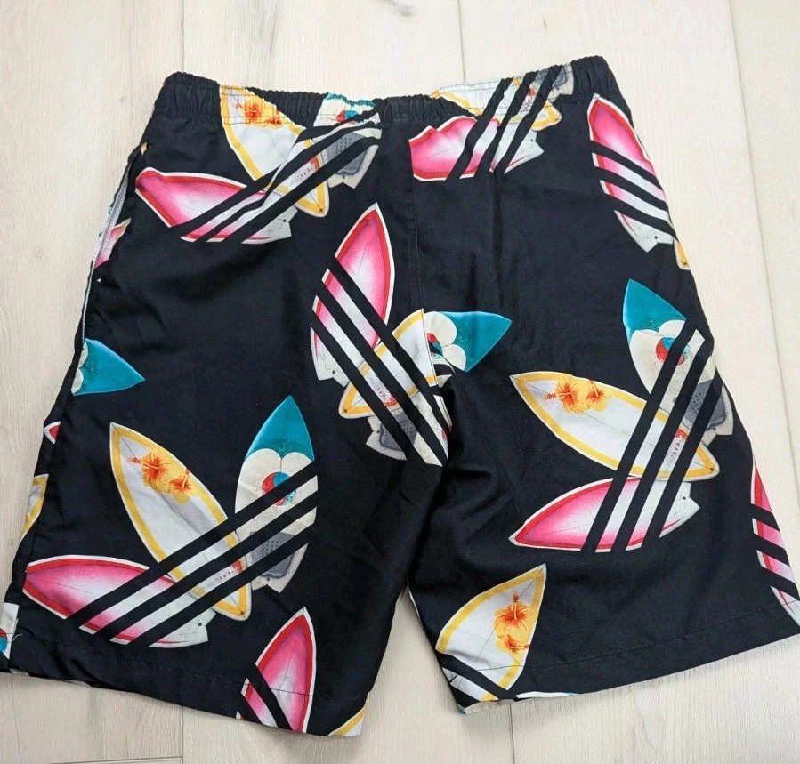 Adidas x Pharrell Williams Hombres XS Bañador Surf Pantalones Cortos Forrados Playa Natación Foto 3 de 4