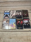 Vintage Rock Genre Cassette Tapes Lot of 8 Various artists Aerosmith Kix The Clt