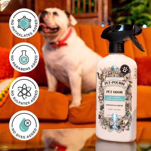 Pet-Pourri Pawsitively Fresh Pet & Home Deodorizer Spray – Dog & Cat Odor Rem... - Picture 6 of 12