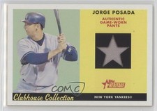 2007 Topps Heritage Clubhouse Collection Relics Jorge Posada #CCJRP 1a3