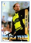 ED De GOEY Signed 1998 Futera Chelsea Fans Selection DREAM TEAM Card #73