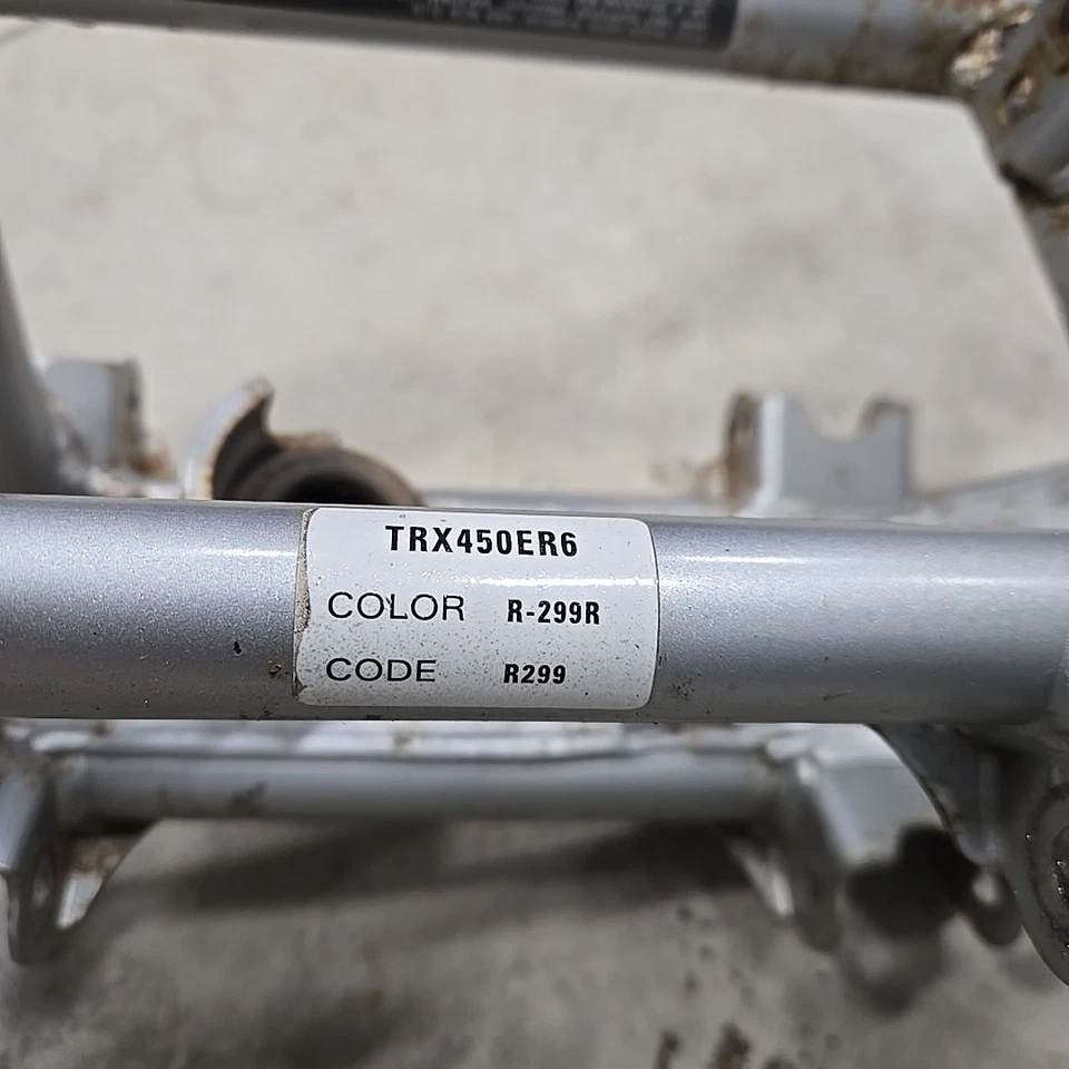 Chasis de cuadro principal genuino OEM Honda TRX450ER TRX 450 ER 2006-2014 Foto 4 de 4