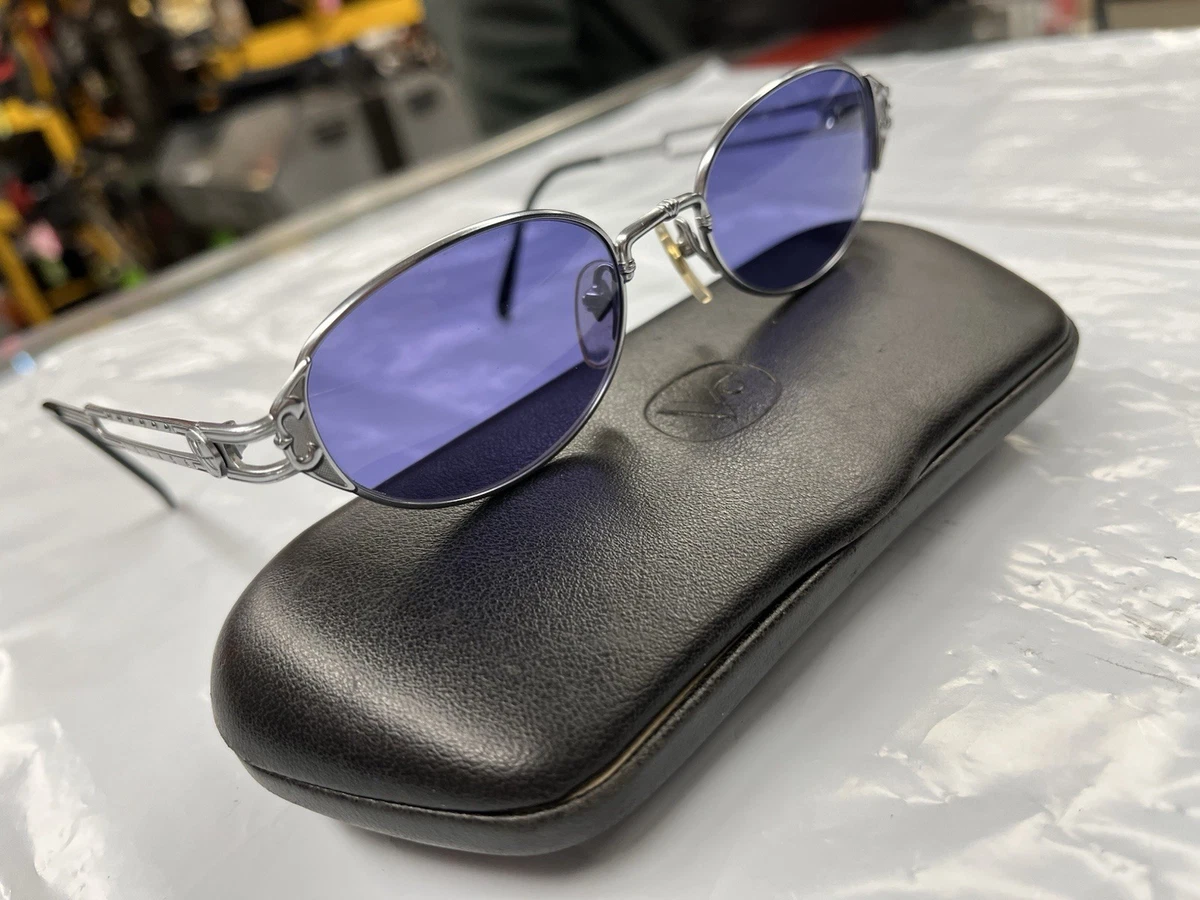Jean Paul Gaultier Silver Original Vintage Sunglasses for sale | eBay