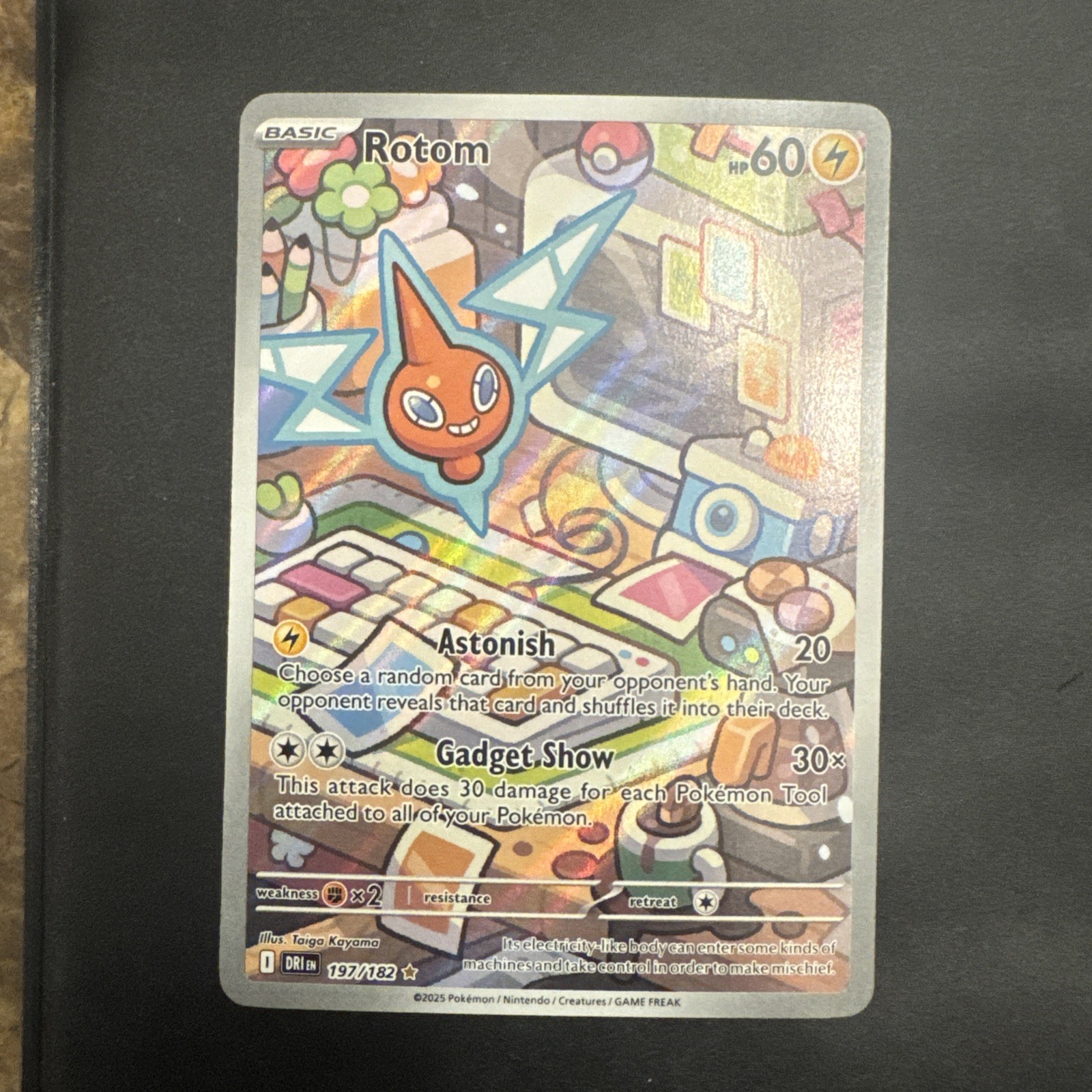 Rotom 197/182 Sv10: Destined Rivals Holo