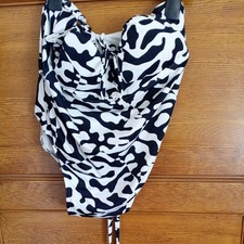 M&S black mix Maternity Swimsuit  Marks & Spencer size 12 bnwt
