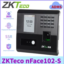 ZKTeco nFace102-S ADMS TCP/IP Facial Recognition Fingerprint Time Attendance