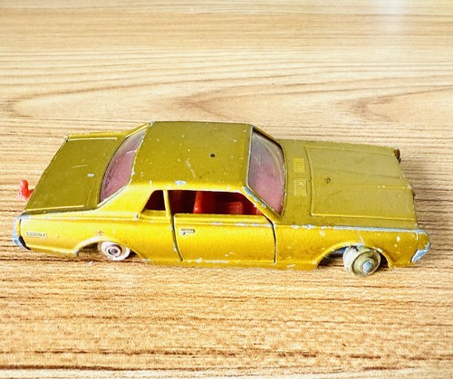 Vintage 1969 Lesney Matchbox KING SIZE K-21 Mercury Cougar Gold w Red Interior - Picture 1 of 8