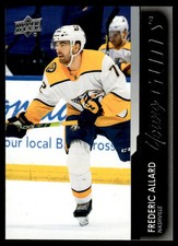 2021-22 UPPER DECK YOUNG GUNS Frederic Allard Nashville Predators #483