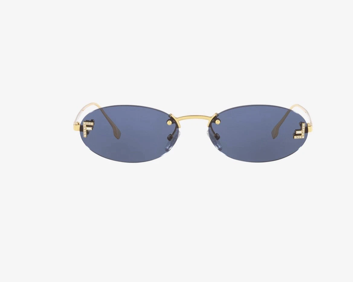 Preços baixos em Óculos de Sol Oval Azul Fendi para mulheres | eBay