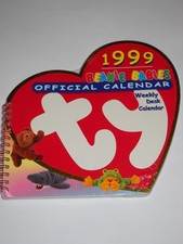 BEANIE BABIES OFFICIAL CAlENDAR - 1999 COLLECTIBLE