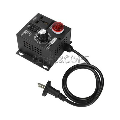 AC 110-220V 4000W Voltage Regulator Speed Motor Fan Dimmer Variable Controller