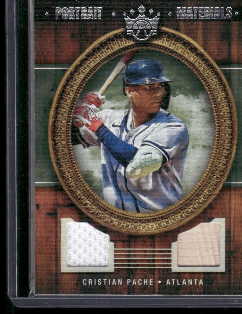 2022 Panini Diamond Kings #PM-CP Cristian Pache Portrait Materials