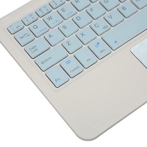 Touchpad Tablet Keyboard Case Magnetic Detachable Blue Soft Trackpad Case Wit CB - Afbeelding 14 van 24