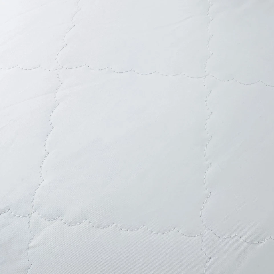 Paquete de 2 almohadas acolchadas suaves para cama de plumas king o queen, funda anti pluma Foto 3 de 4