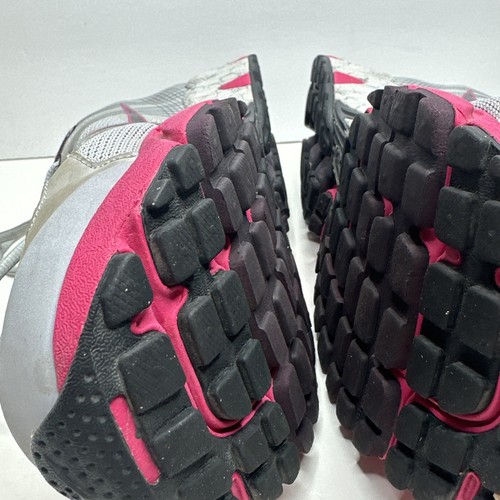 Nike Air Zoom Structure 15 Womens Size 10.5 Gray Pink Running Shoes - Picture 19 of 24