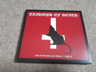 Triumph Of Death- Live At Psycho Las Vegas,17/08/19 Cd Ltd Edition Of 500 Cds