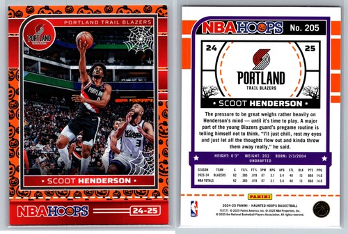 2024-25 Panini NBA Haunted Hoops ORANGE PUMPKIN Parallels #201-300 You Pick! - Picture 4 of 94