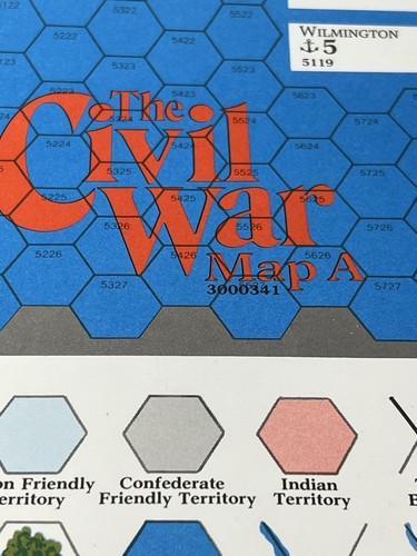 Usato in ottime condizioni "La guerra civile 1861-1865" di Victory Games, (c) 1983, sembra essere completo - Foto 9 di 16