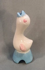 Vintage PIE BIRD Vent Shawnee Pottery Pink Blue 5" Pillsbury Premium Funnel