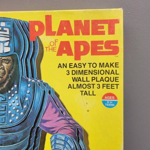Planet der Affen 3D Wandrelief 1975 Neu aus altem Lagerbestand Vintage Handwerk von Whiting - Bild 7 von 23
