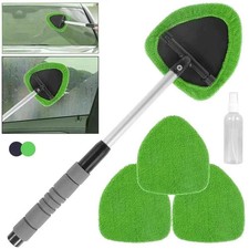 Windshield Cleaning Tool Kit Car Window Glass Wiper Cleaner Brush Set Extendable