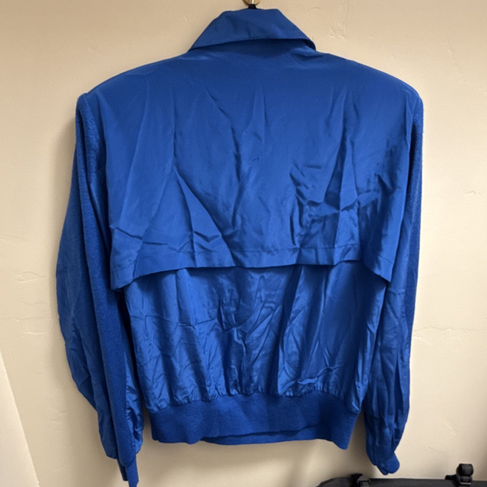 Philippe Marques Blue Collared Button-Up Long Sle… - image 5