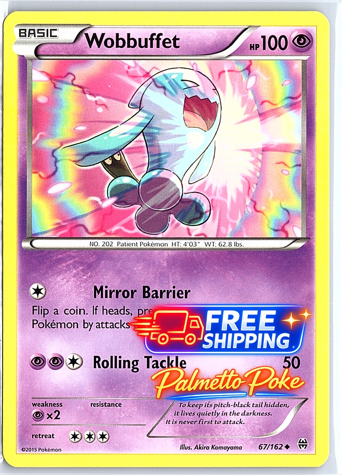 Wobbuffet Uncommon XY - BREAKthrough 67/162 LP