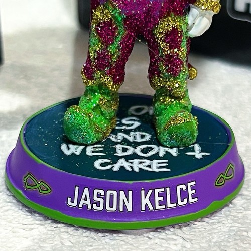 JASON KELCE Philadelphia Eagles "Mummer Suit" Mini Bighead NFL Bobblehead - Picture 3 of 8