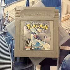 Pokemon Silver (Nintendo Game Boy) 100% Authentic NEW BATTERY!  - COSMETIC FLAWS