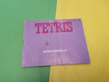 Tetris Manual NES. NES-E1-USA