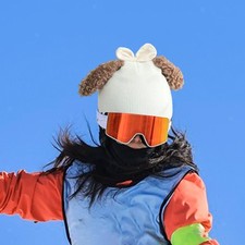 Ski Helmet Cover Cycling Headgear Decor Decorative Funny Keep Warm Versatile