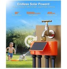 Lumary Solar WiFi Sprinkler Timer 4 Zone w/Water Flow Meter, Smart Water Time...