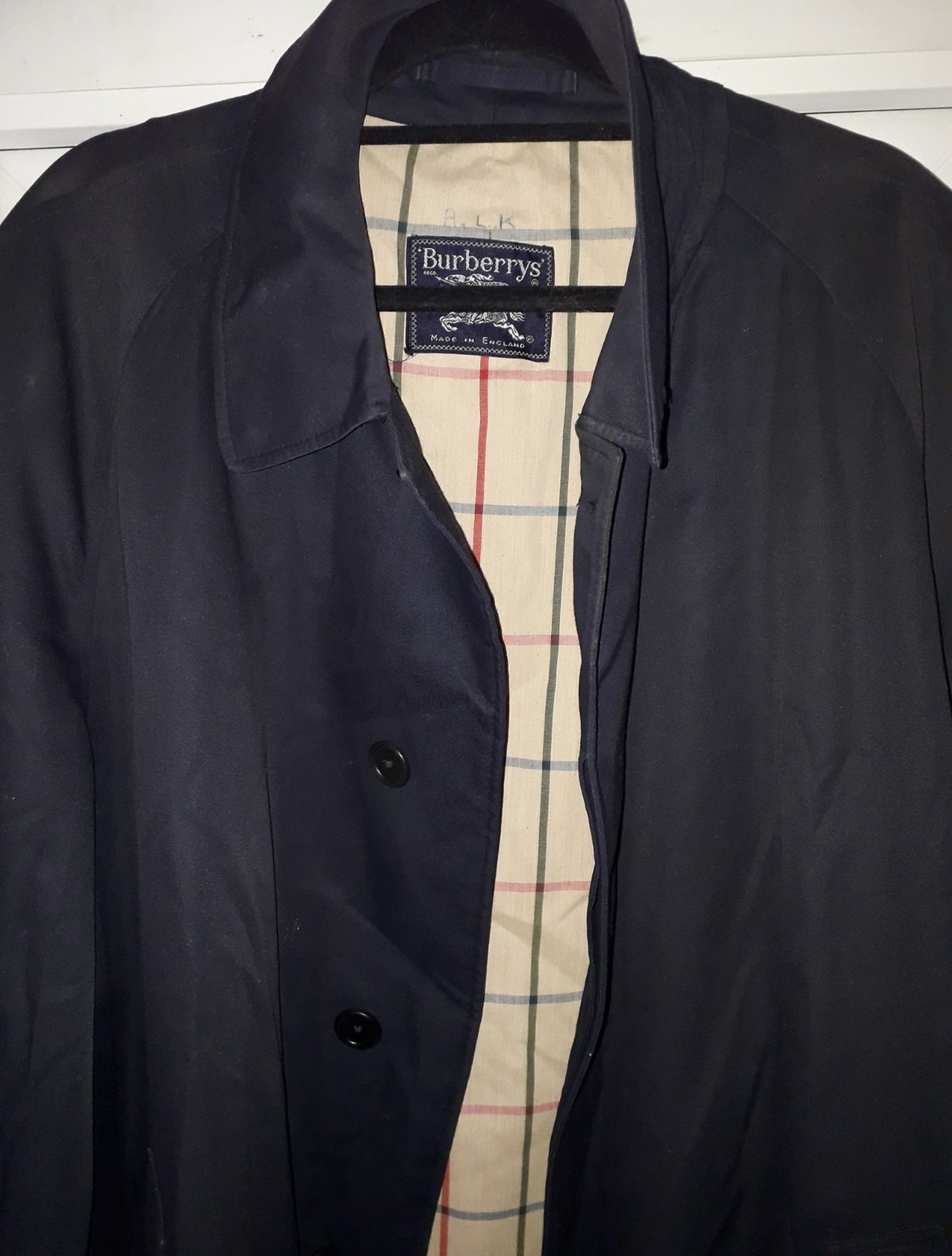 Vintage Burberrys London Burberry Mens Unisex Jacket Made In England Large Rare image 6