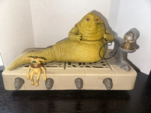 Complete Jabba the Hutt Playset 1983 STAR WARS Return Of The Jedi ROTJ