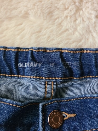 Old Navy Girls Size 16 Blue Mid-Rise Bootcut Stretch Denim Jeans - Picture 3 of 6