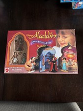 Mattel Disney Aladdin Once Upon a Time Playset #5301 Collectible Figures NIB