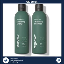 Thicker, Healthier Hair: Biotin Hair Thickening Shampoo 225ml x2- DHT Blocker