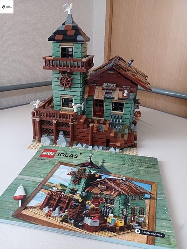 LEGO Ideas (CUUSOO) Old Fishing Store 21310 In 2017 Used Retired W/Manual