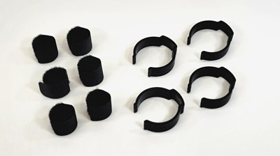 Alesis 1.5'' Rack Cable Clips and Wraps For Electronic Drums - Fits Roland Yamaha