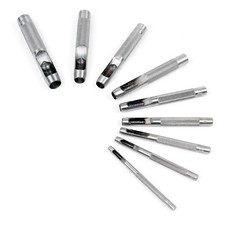 XPOtool Locheisen Set 3-12mm Lochpfeifen Carbonstahl Lochstanze Lochschneider