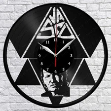 Vasco Rossi Vinyl Record Wall Clock Fan Art Home Decor Original Gift 1577