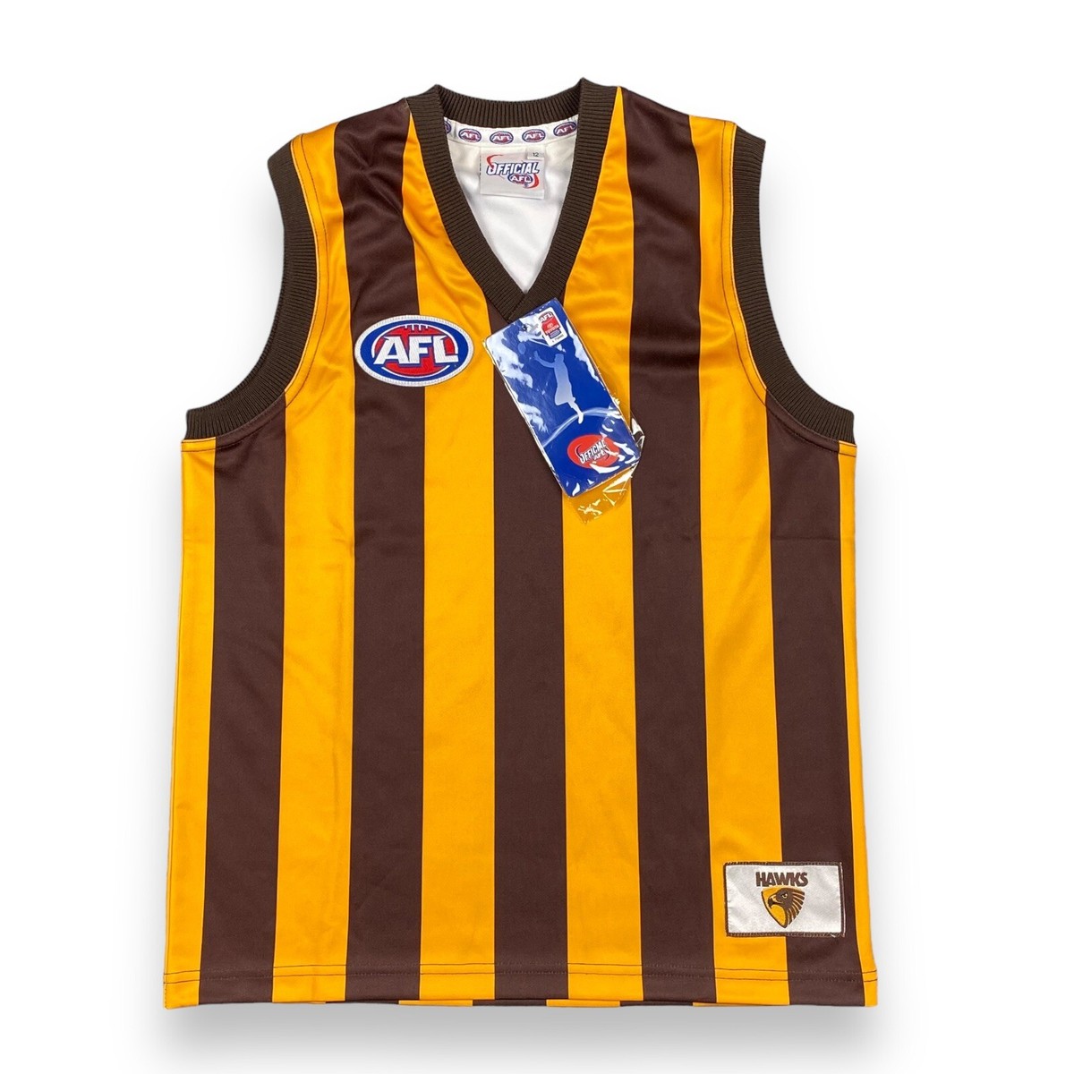 Hawthorn Retro Afl Jumpers Hawthorn Hawks AFL Mens Adults Footy