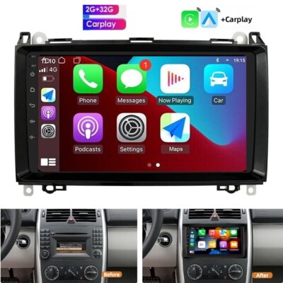 64gb Autoradio GPS Navi Für Mercedes Benz A/B Klasse Sprinter Viano Vito W639 BT