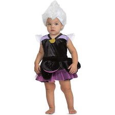 Infant Ursula Costume, Official Disney The Little Mermaid Outfit for Babies