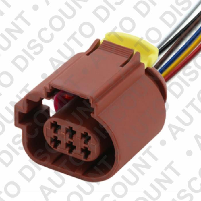 Accessoires Connecteur Femelle De Vanne EGR à 6 Broches, 1 Pièce