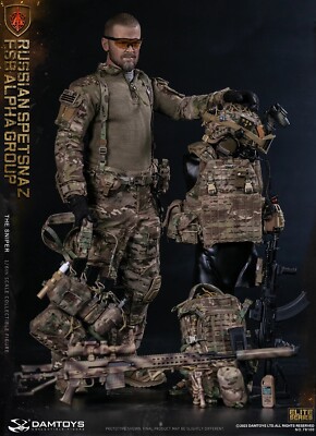 DAMTOYS 78100 1/6 Russian Spetsnaz FSB ALPHA GROUP 12'' The Sniper