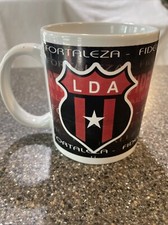Taza de café de fútbol Liga Deportiva Alajuelense LDA equipo de fútbol de Costa Rica