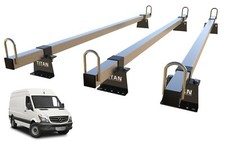 Van Roof Rack 3 Bars for MERCEDES SPRINTER Mk2 TITAN Construction Grade.