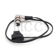 D-Tap to 4-Pin XLR Extention Cable for 4K Camera Power Supply V-mount Battery